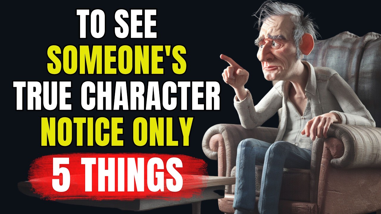 How to Instantly See Someone’s True Colors: Just Look for These 5 Signs | Stoicism #stoicism #stoics