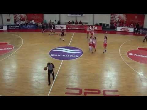 Crvena zvezda - Šabac 71:61 7. kolo ŽKLS 2014-15