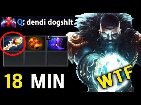 You Dare To Build This? 18 Min Rapier 1st Core Item vs Trashtalk Hater by Dendi Next Level Dota 2