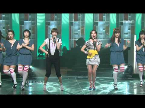 Davichi - My Man, 다비치 - 마이 맨, Music Core 20090411