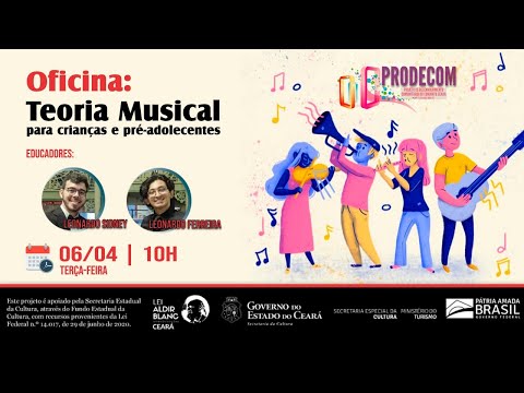 Projeto Encontros - Oficina:  Teoria musical para crianças e pré-adolecentes - 1º Encontro