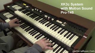 Video thumbnail for Hammond XK3c System with Motion Sound Pro-145 by Joe Doria Music