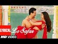 Lo Safar Song With Lyrics Baaghi 2 Tiger Shroff Disha Patani Jubin Nautiyal