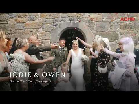 Jodie & Owen wedding film, Dakota Hotel, South Queensferry