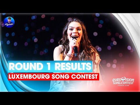 🇱🇺 Luxembourg Song Contest 2026: ROUND 1: Official Results