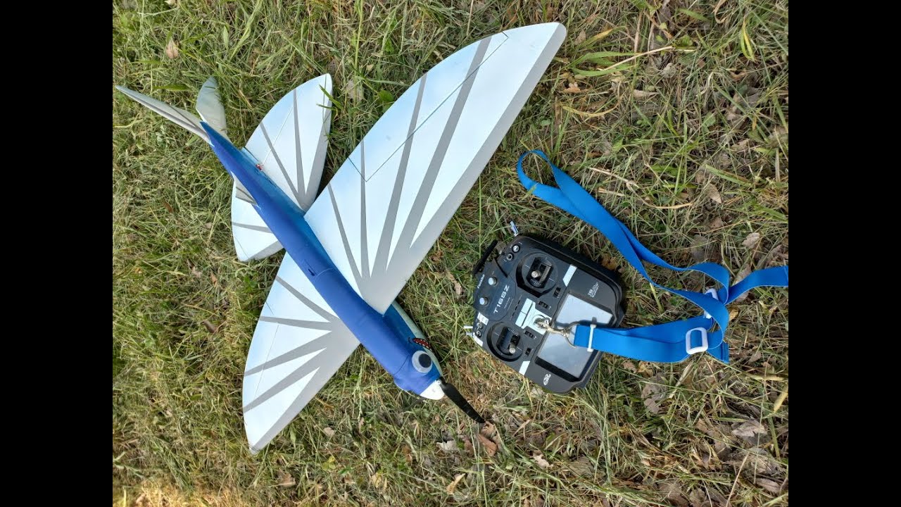 FUN FLY RC FLYING FISH GLIDER WINGSPAN 1078MM 3D Print Model