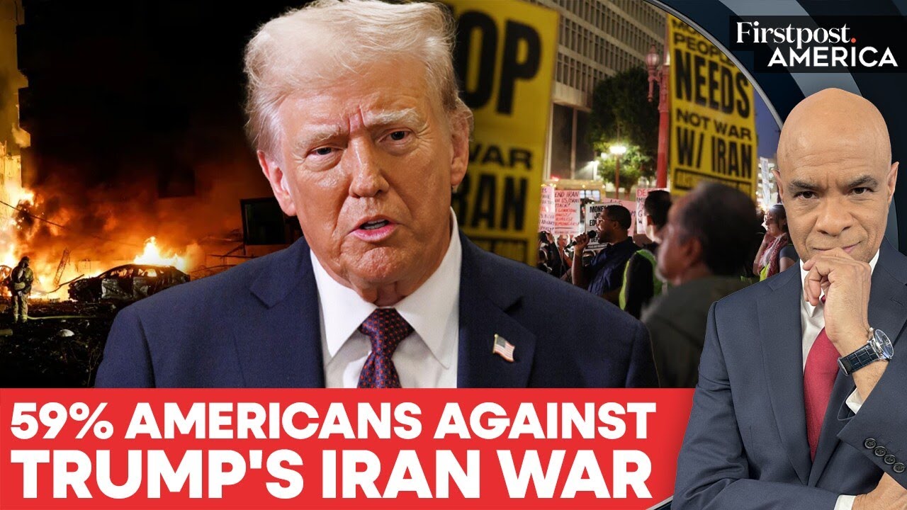 Trump's Iran War Divides US, 59% Americans Disapprove of Strikes  | Firstpost America | N18G