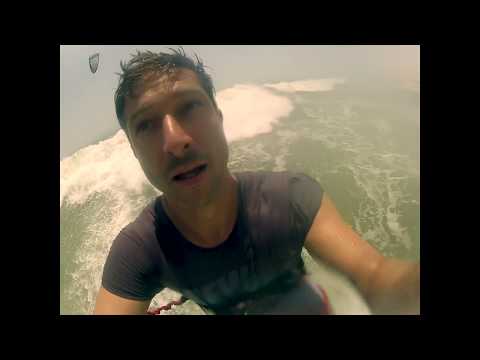 HD Oman big waves kitesurfing session, amazing spot.