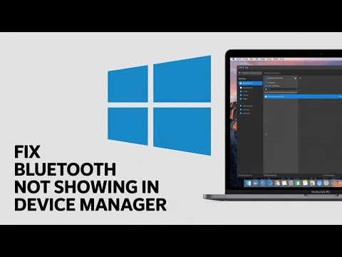 How To Fix Bluetooth Not Showing in Device Manager on Windows 11 [GUIDE]