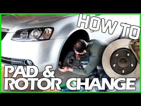 GUIDE: HOLDEN BRAKE PAD & ROTOR CHANGE VE/VF 6CYL