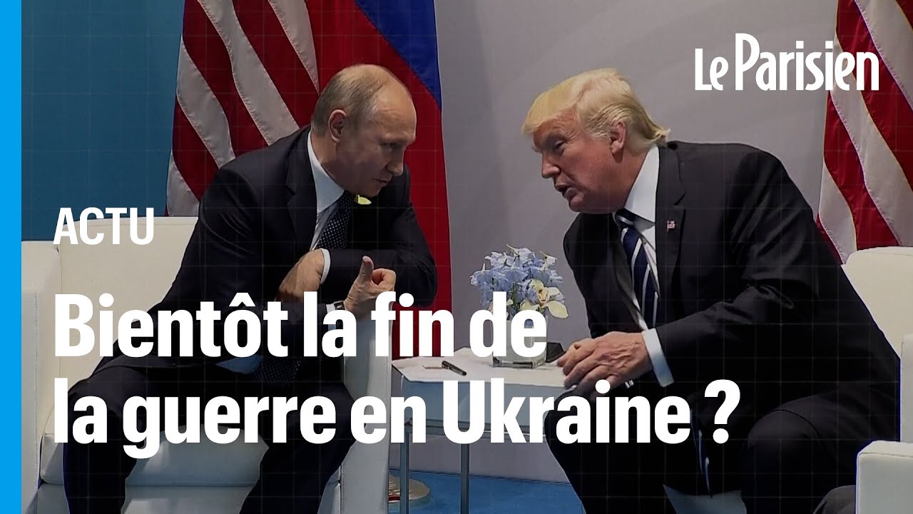 Ukraine : Poutine dit être prêt à des négociations avec Trump