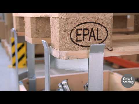 Palldistanser från Smart Storing - krage till pall