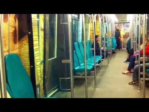 RET Metro Rit Rijtuig 5403 (Woestijnschatten) Beurs-Eendrachtsplein Rotterdam