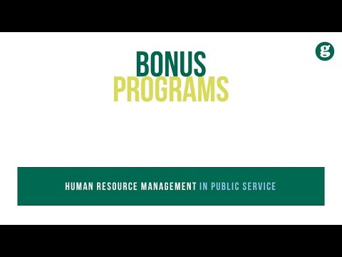 Human Resource Management in Public Service