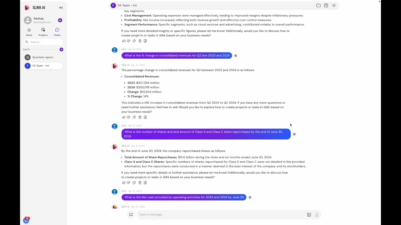 Financial Reporting Agents