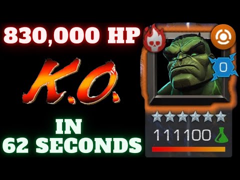 Killing Act 7.3.2 IMMORTAL HULK Boss The FASTEST | Marvel Contest of Champions