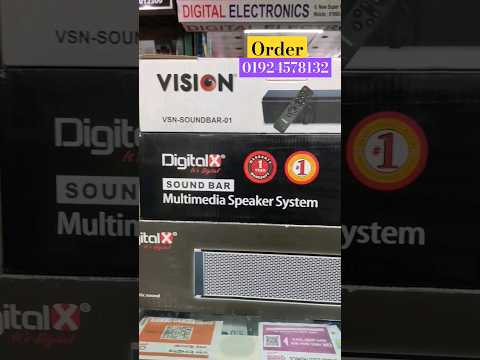 DigitalX Sound Bar 🔊 Vision Sound Bar 🔥 #reels #viral #soundbar #bluetoothspeaker #unboxreview