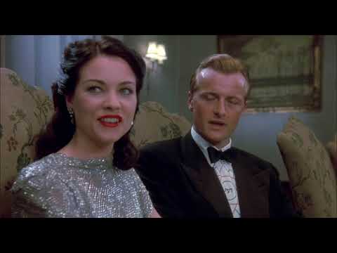 Dinner with Gene Hackman, Rutger Hauer, Theresa Russell, Mickey Rourke in Nicolas Roeg's Eureka 1983