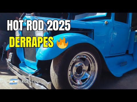 Recorriendo el HOT ROD🚗DERRAPES y buena música 🍻