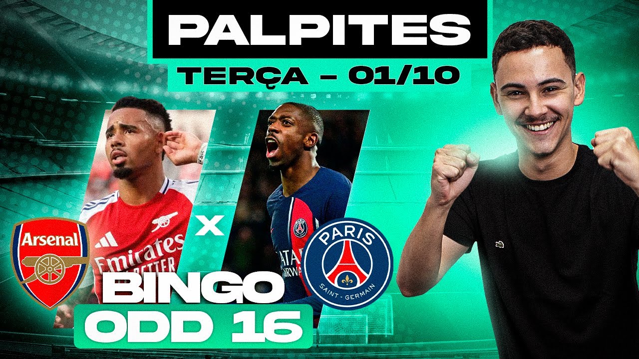 PALPITES E ANÁLISES DIA 01/10 + BINGO - DAVI COUTO