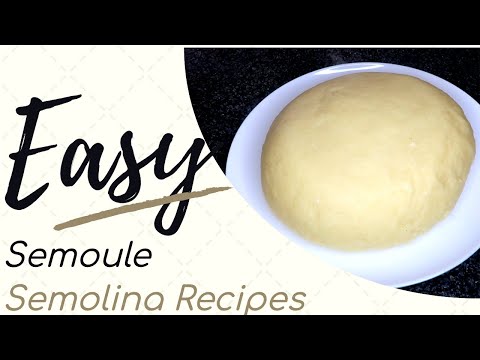 SEMOLINA FUFU RECIPE | CONGOLESE FOOD | ALPHA'S KITCHEN