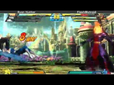 4-25-11 Ryan Hunter (Dante/Amaterasu/Dormammu) vs FlashMetroid (Trish/Iron Man/Chun) 5 - MvC3