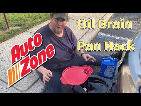 Autozone Oil Drain Pan Hack