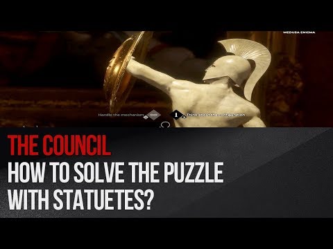 The Council - How to solve the puzzle with statuetes?