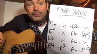 &#39;Minor Swing&#39; Chords - 6 Ways To Play (LIVE - replay here) - Gypsy Jazz Guitar Lesson