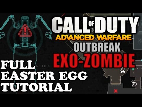 PT-BR EASTER EGG TUTORIAL Exo Zombies OUTBREAK - GAME OVER MAN Advanced Warfare