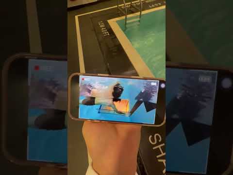 THERE'S A SECRET PASSAGE IN THE POOL 😨