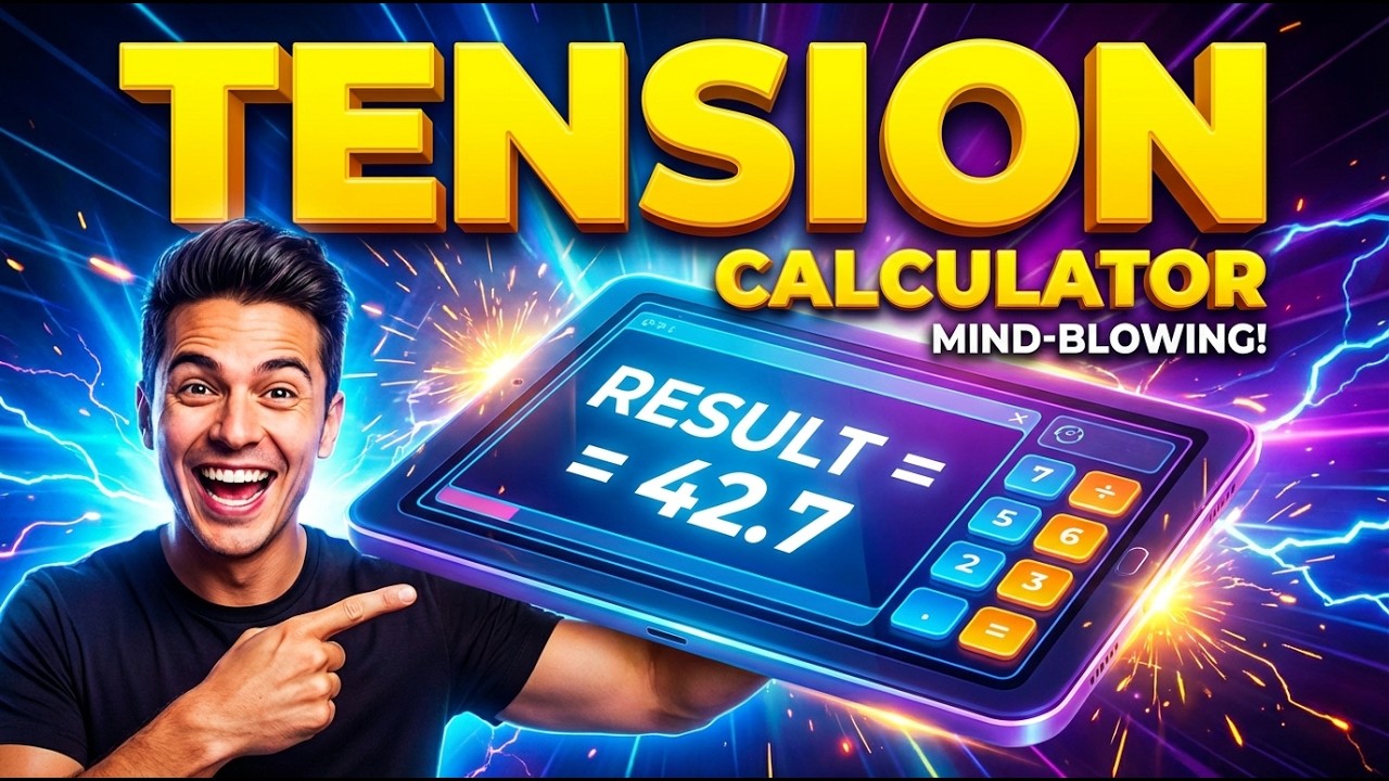 Tension Interactive Calculator