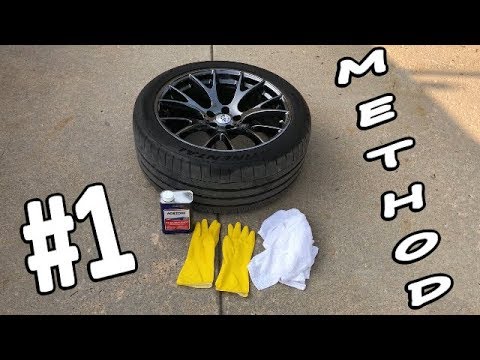 Best DIY Tredwear Permanent Tire Letter Sticker Install How To Prevent Peeling