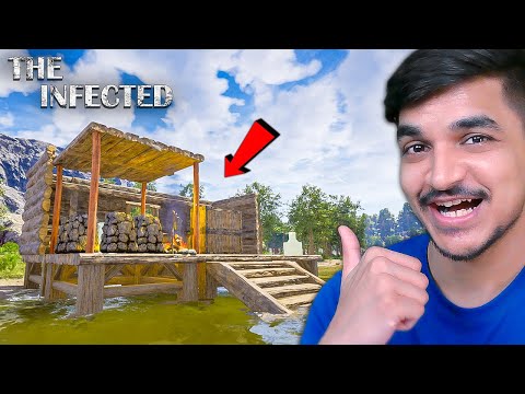 I FINALLY STARTED BUILDING MY FIRST BASE 🏚️🛠️ | The Infected #2