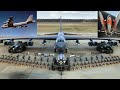 B-52 Bomber Loads Massive Missiles: SRAM AGM-69, AGM-142 Have Nap, AGM-129 and Carpet Bombing