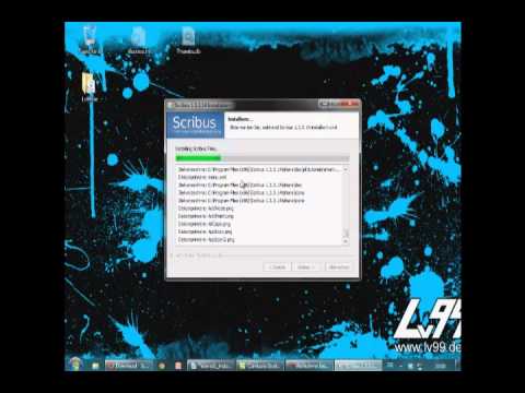 comment installer scribus