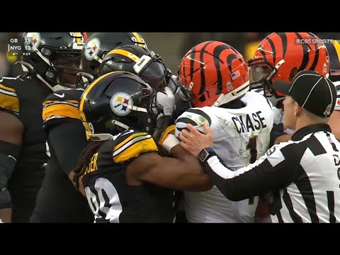 🔥 Jalen Ramsey CLASHING with Ja’Marr Chase and EJECTED in Steelers vs Bengals | Ramsey vs Chase