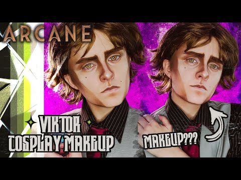 Viktor - ARCANE Cosplay Makeup Tutorial