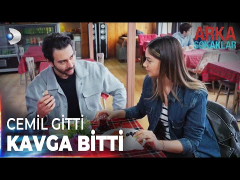 Emre ile Cansu'nun, Cemil kavgası tatlıya bağlanıyor | Arka Sokaklar Özel Klip