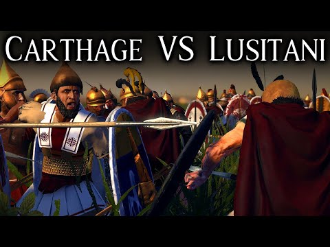Carthage VS Lusitani  ⚔️ 1.3.2  DeI Online Battles - Total War Rome 2 - Ep.43