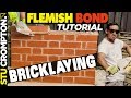 How To Build A Brick Wall In Flemish Bond Bricklaying