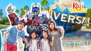 Ryan and Family go to Universal