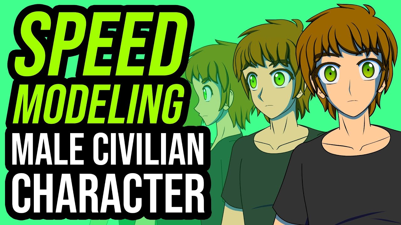 Speed Modeling | Male Civilian Character (OUTDATED)