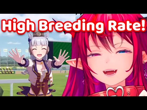 IRyS Can't Stop Falling in Love with Gold Ship in Uma Musume (Hololive)