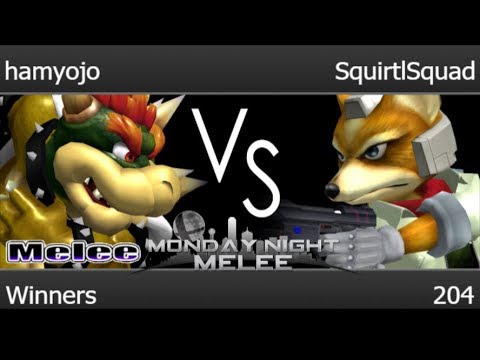 MNM 204 - FX | hamyojo (Bowser) vs SquirtlSquad (Fox) Winners - Melee