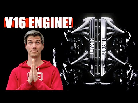Bugatti Has Developed A V16 Engine!