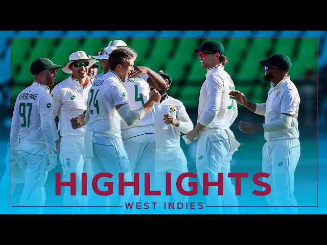 Proteas Bulid Lead | Extended Highlights | West Indies v South Africa | 2nd Test Day 2 Proteas Bulid Lead | Extended Highlights | West Indies v South Africa | 2nd Test Day 2