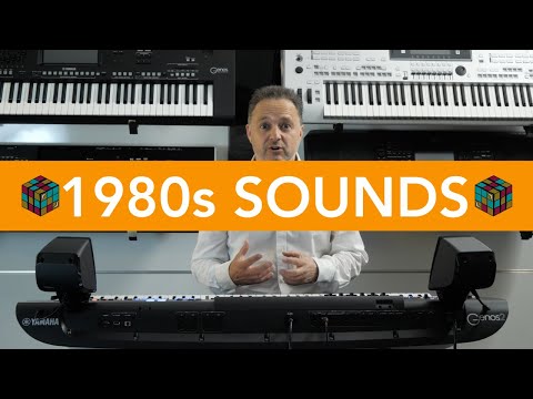 🎹 Yamaha Genos 2 Bonus Content – Explore the 1980s Decade Series Registrations!