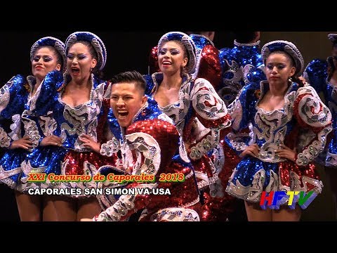 1er. Lugar Caporales San Simón VA USA - XXI Concurso Caporales 2018