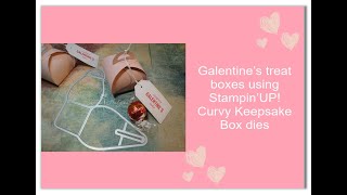 Galentine's Day Curvy keepsake boxes
